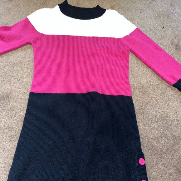 NWOT K.C Parker sweater dress girls sz 14/16 - Picture 2 of 3